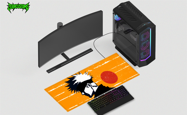 Gojo Orange Sun Desk Mat