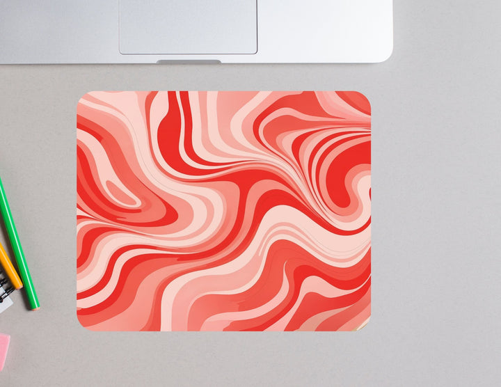 Grungy Orange Mousepad