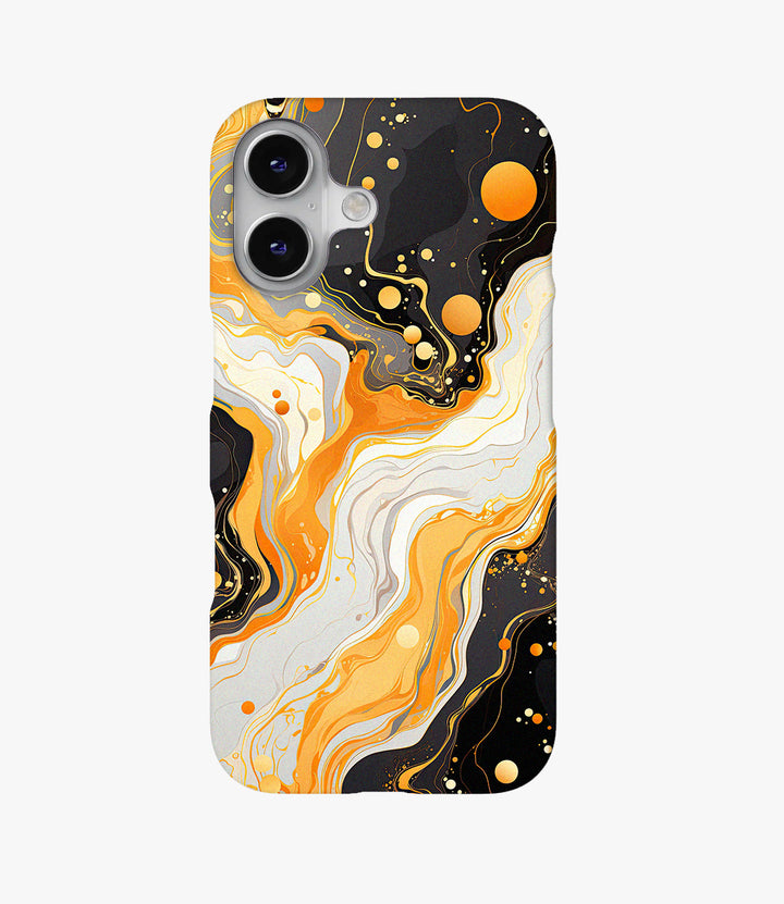 Golden Lush Hard Matte Phone Case