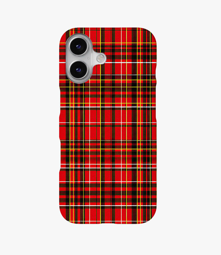 Wired Check Hard Matte Phone Case