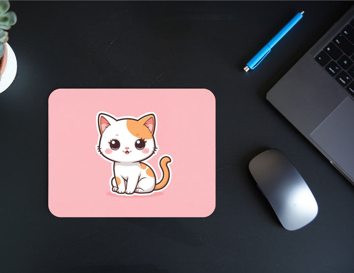 Curious Cat Mousepad