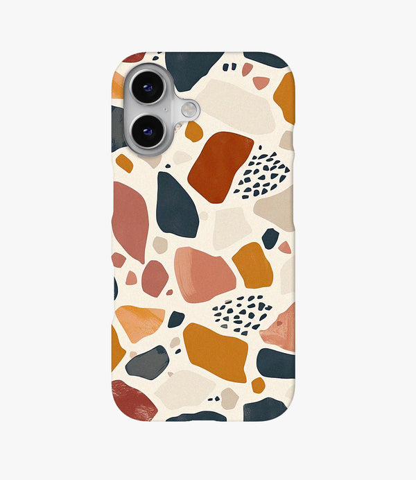 Boho Blocks Hard Matte Phone Case