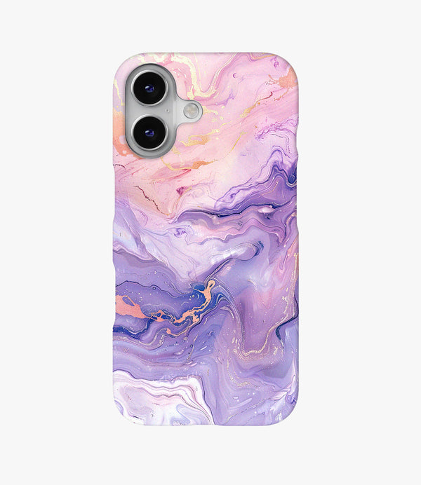 Pink Marble Hard Matte Phone Case