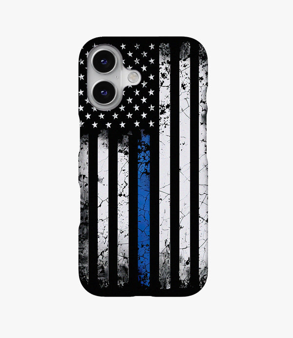 Grunge Flag Hard Matte Phone Case
