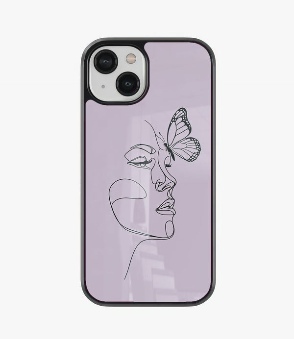 Minimalist Marvel Glass Phone Case