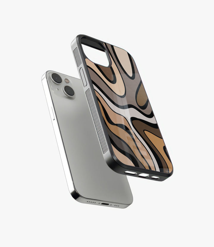 Trippy Boho Glass Phone Case