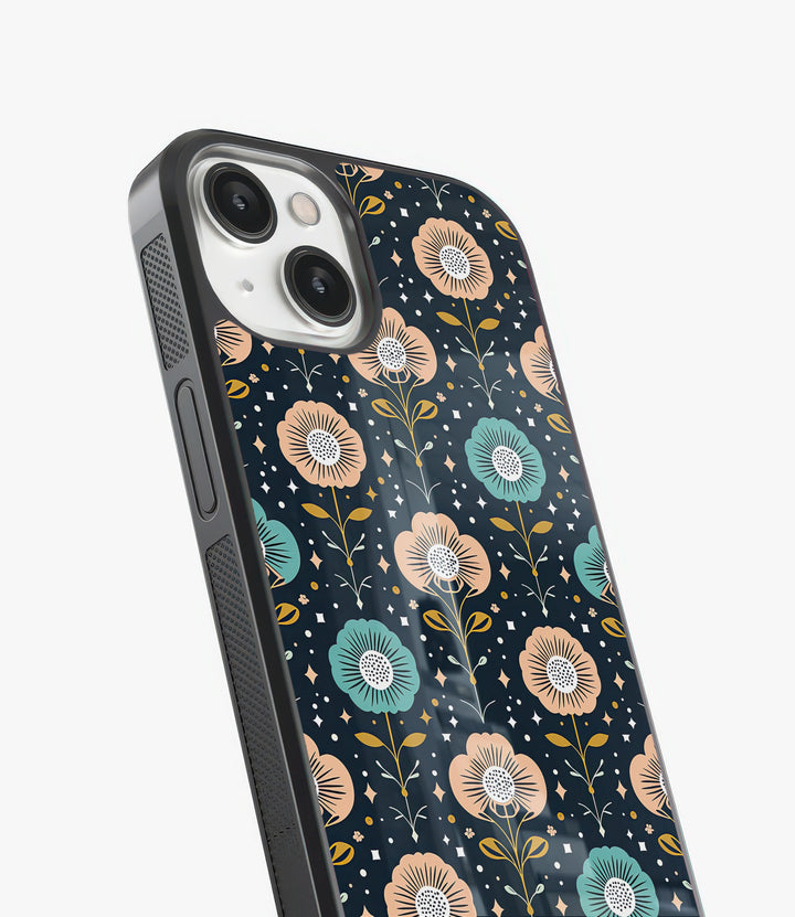 Peach Noir Glass Phone Case