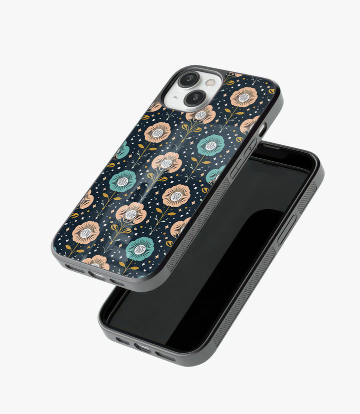 Peach Noir Glass Phone Case