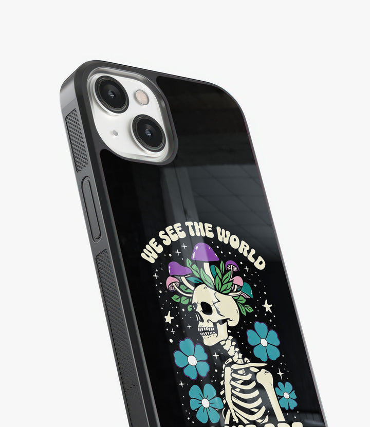 Who are we Glass Phone Case
