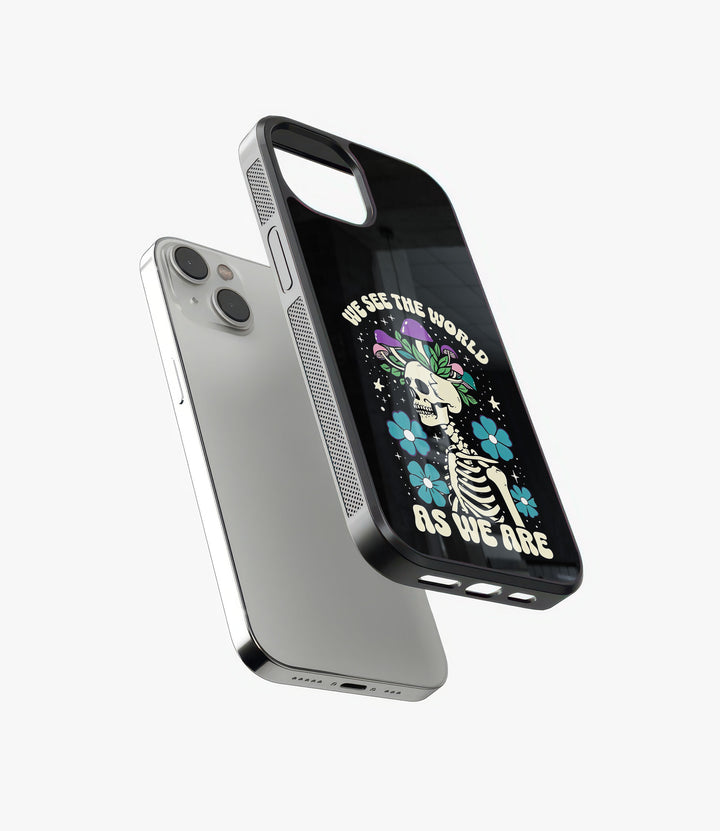 Who are we Glass Phone Case
