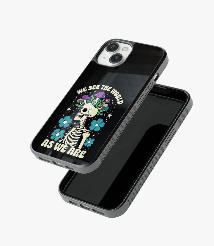 Who are we Glass Phone Case
