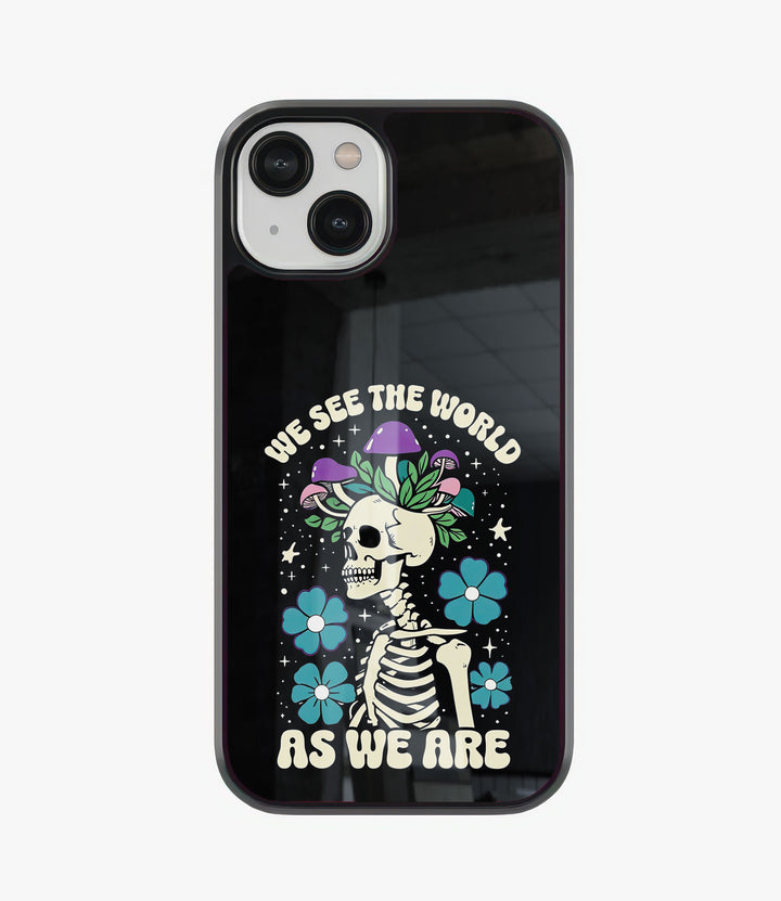 Who are we Glass Phone Case