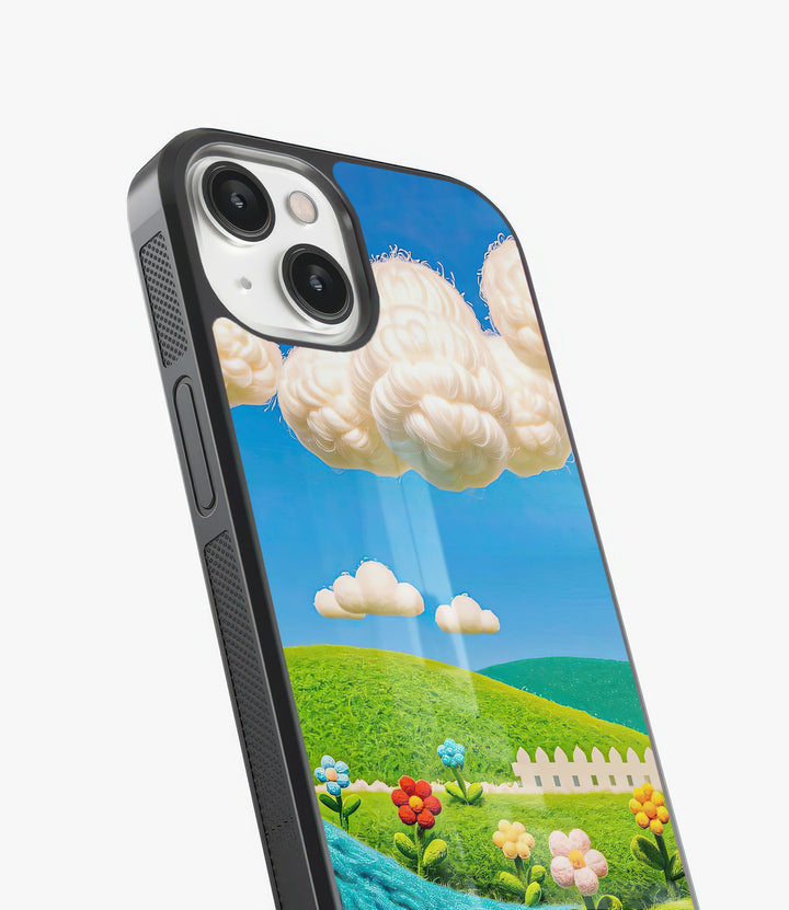 Dream Valley Glass Phone Case