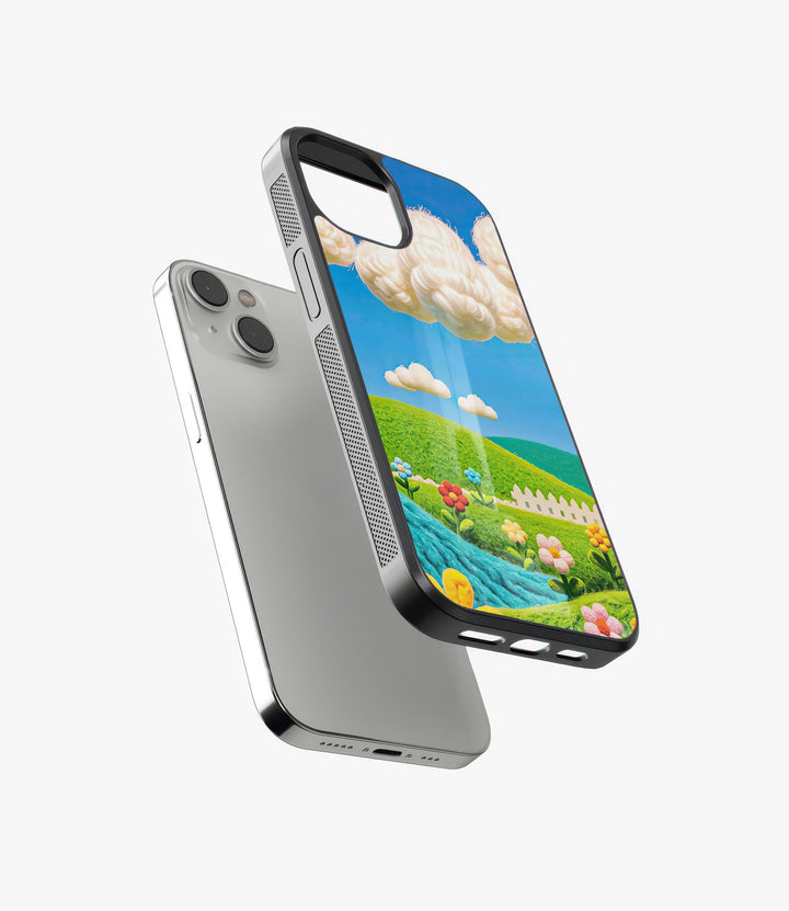 Dream Valley Glass Phone Case