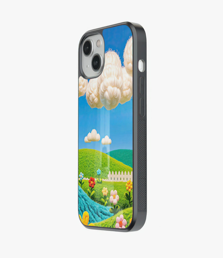 Dream Valley Glass Phone Case
