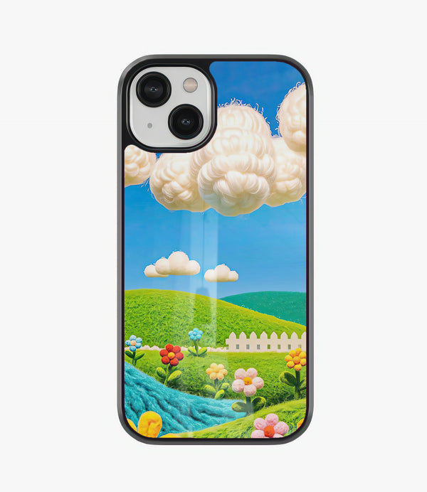 Dream Valley Glass Phone Case