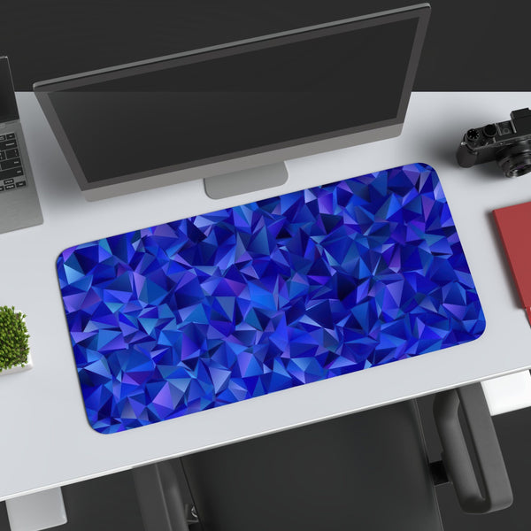 Blue Diamonds Gaming Desk Mat