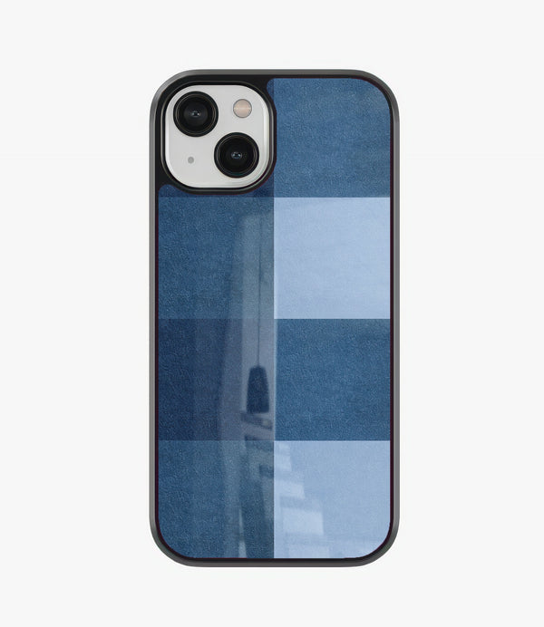 Broad Checkered Glass Phone Case