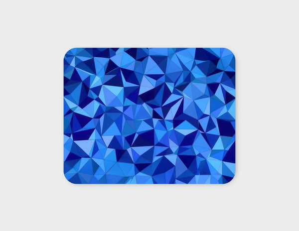 Blue Geometry Mousepad