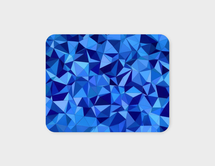 Blue Geometry Mousepad