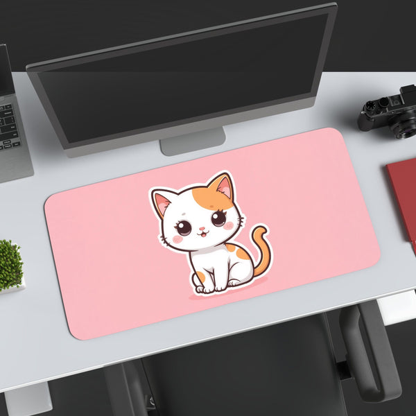 Curious Cat Gaming Desk Mat