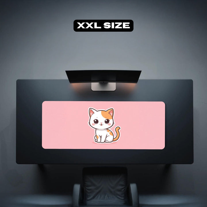 Curious Cat Gaming Desk Mat