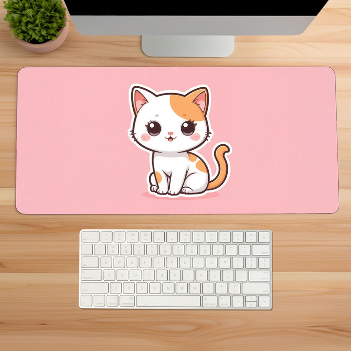 Curious Cat Gaming Desk Mat
