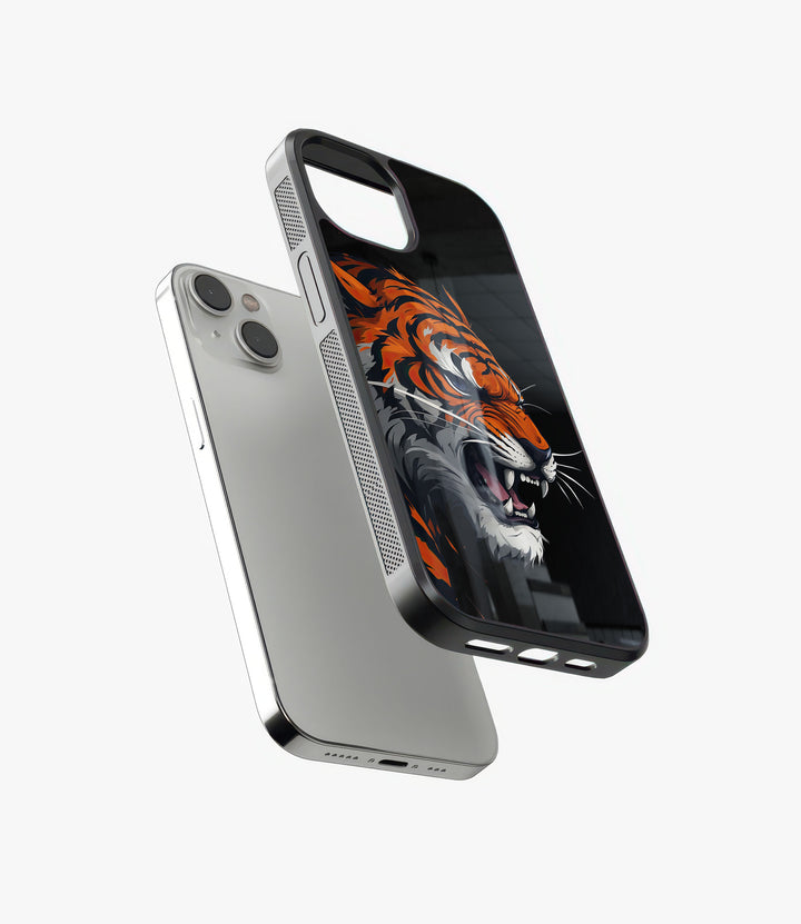 Royal Tiger Glass Phone Case