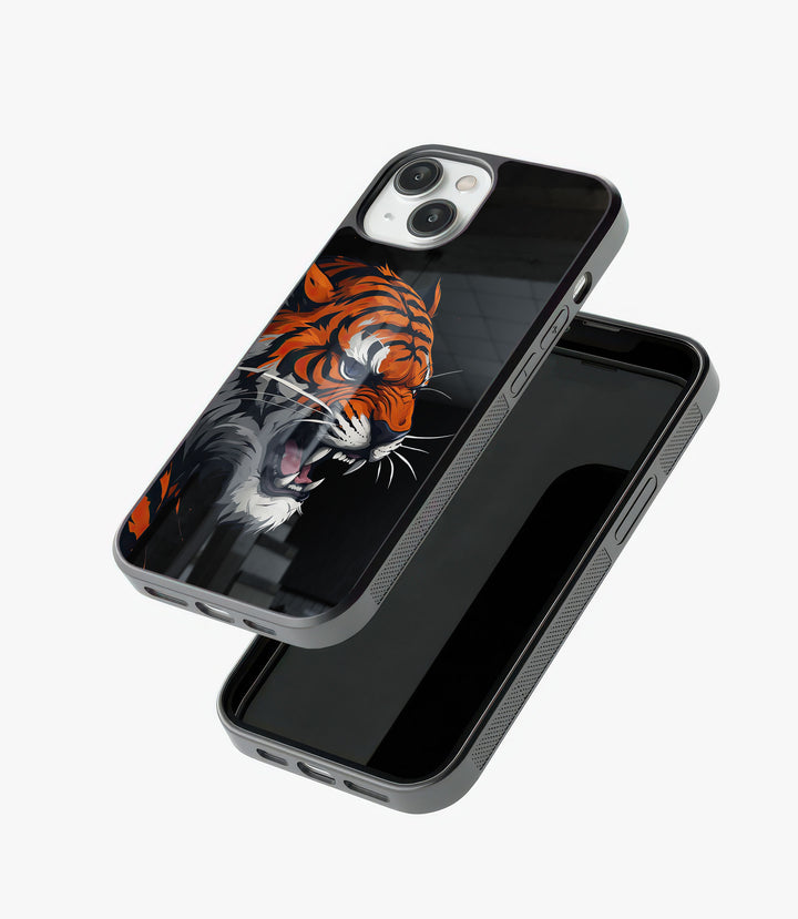 Royal Tiger Glass Phone Case