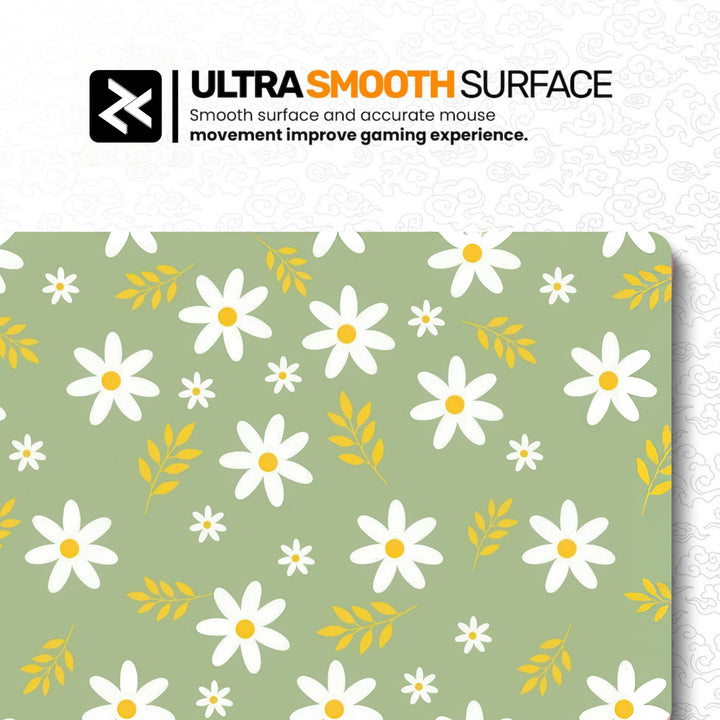 Daisy Bloom Gaming Desk Mat