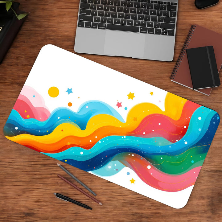 Dreamy Cloudscape Gaming Desk Mat
