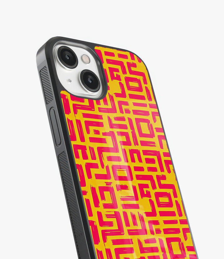 Tribal Glass Phone Case