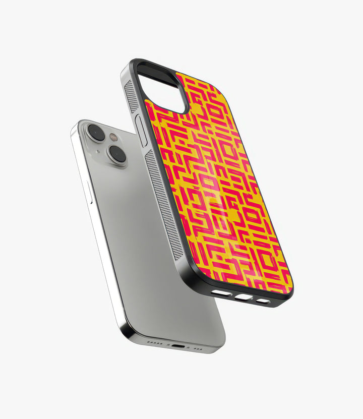 Tribal Glass Phone Case