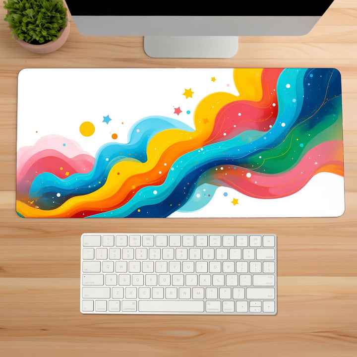 Dreamy Cloudscape Gaming Desk Mat