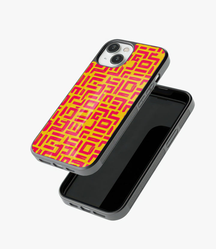 Tribal Glass Phone Case