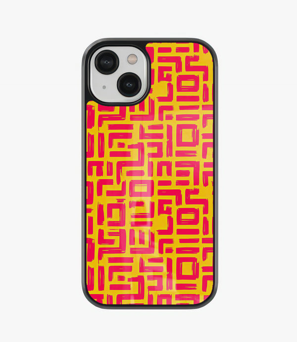 Tribal Glass Phone Case