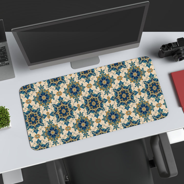 Geometric Pattern Gaming Desk Mat