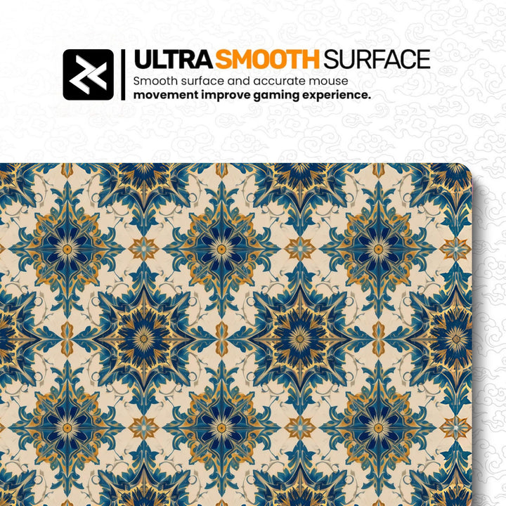 Geometric Pattern Gaming Desk Mat