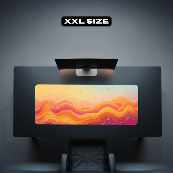 Groove Wave Gaming Desk Mat