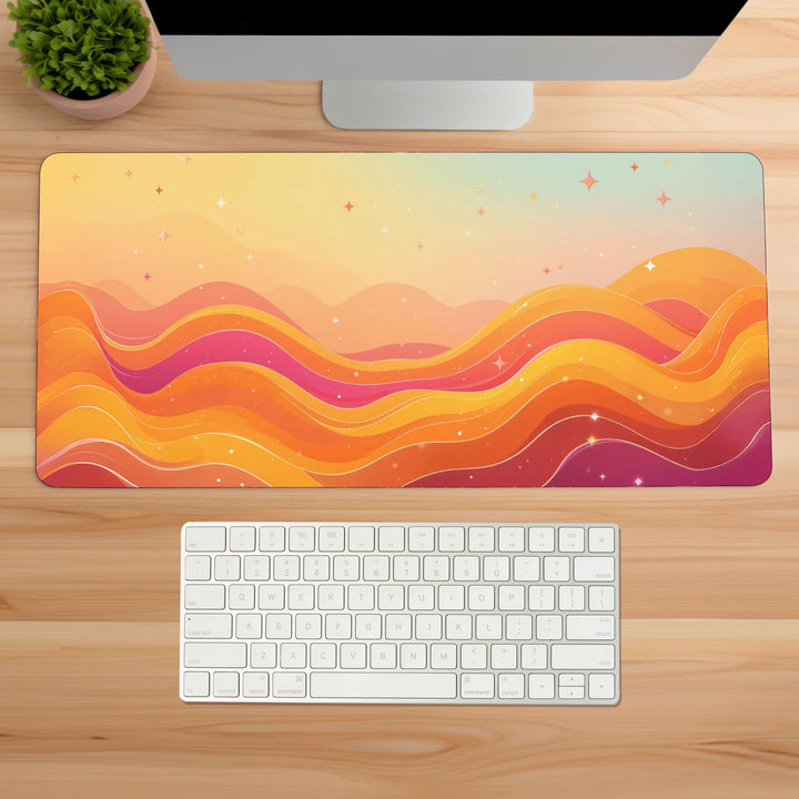 Groove Wave Gaming Desk Mat