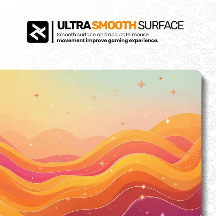 Groove Wave Gaming Desk Mat
