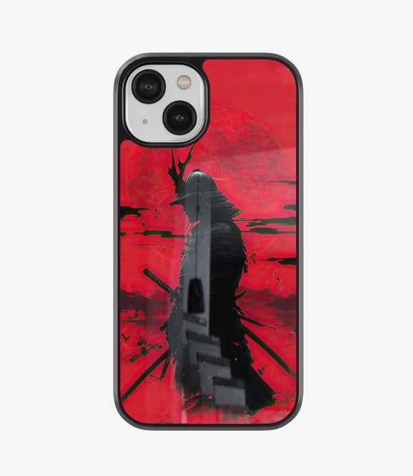 Ancient Samurai Glass Phone Case