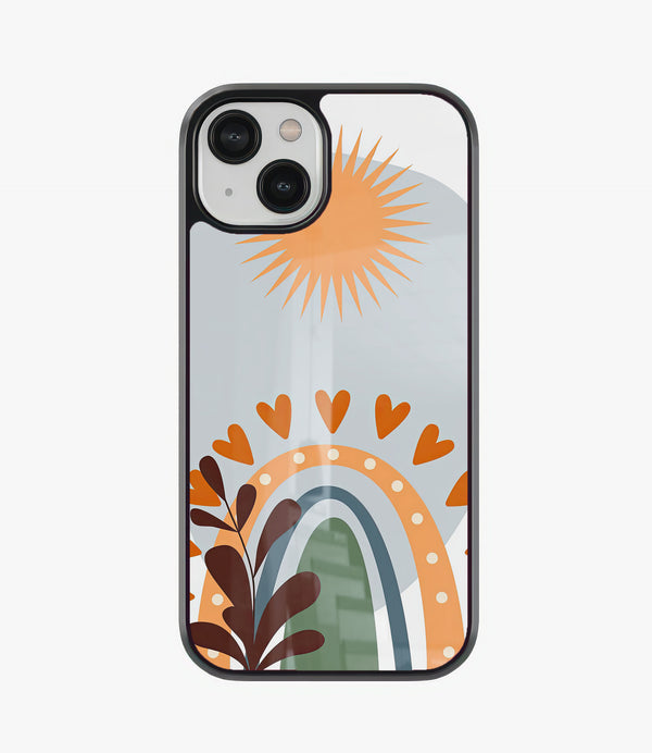 Boho Morning Glass Phone Case