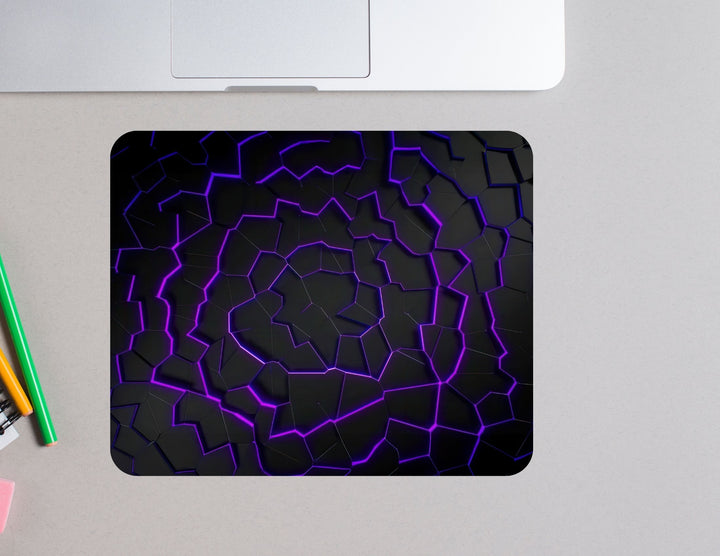 Purple Crack Mousepad