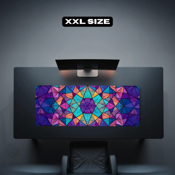 Kaleidoscope Gaming Desk Mat