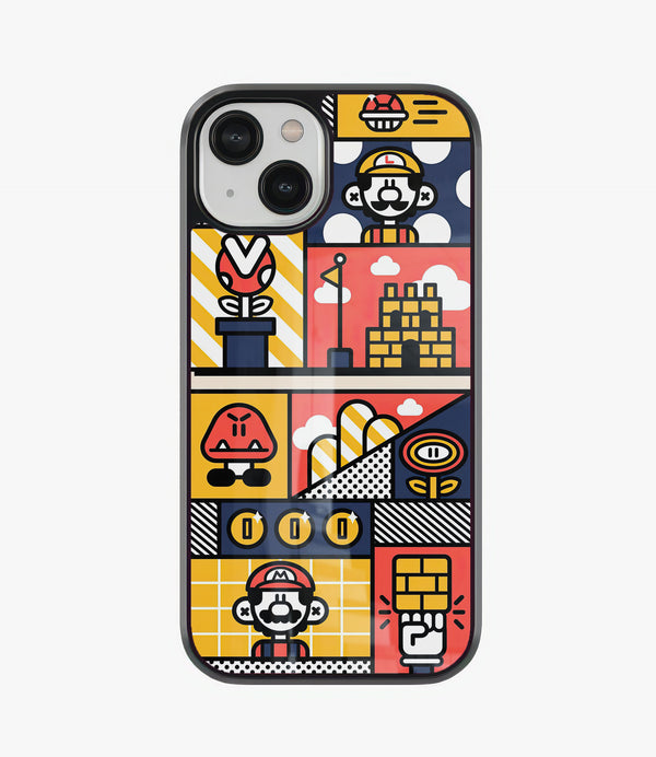 Nostalgia Glass Phone Case