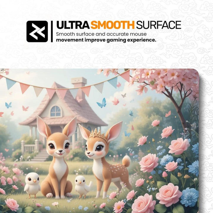 Little Deers Gaming Desk Mat