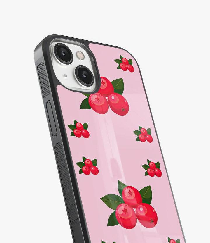 Cranberries Glass Phone Case