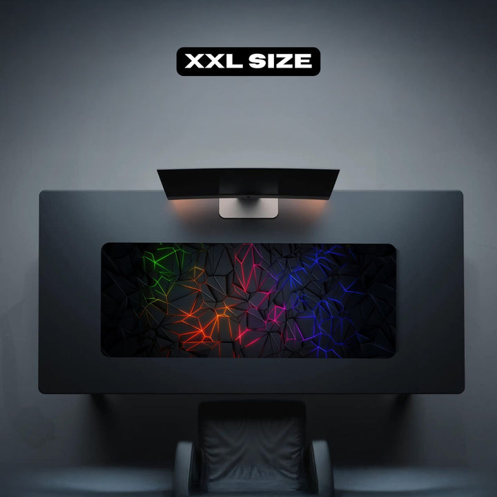 Prismatic Fracture Gaming Desk Mat