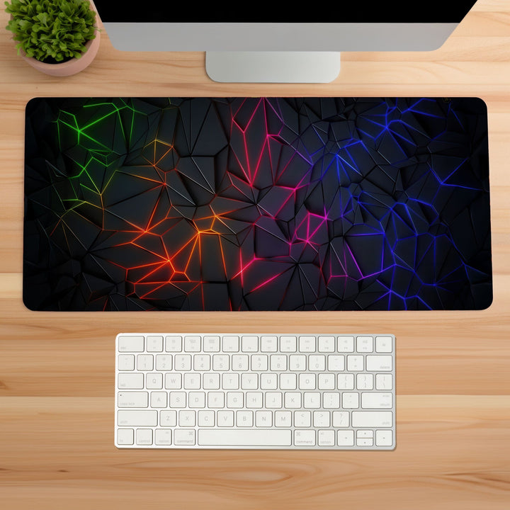 Prismatic Fracture Gaming Desk Mat